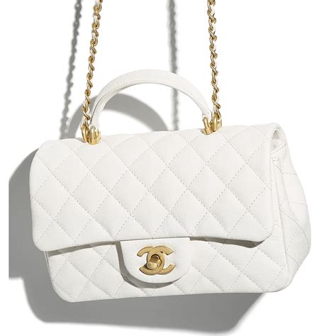 chanel cf white|chanel flap bags.